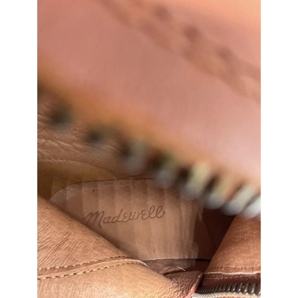 Madewell Classic Brown Francie Tall Boots Size 8 - Picture 6 of 7